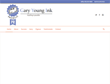 Tablet Screenshot of garyyoungink.com